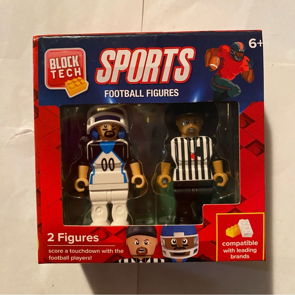 Blocktech Sports Football Figures 2 Pieces